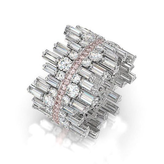 Zircon Band Ring