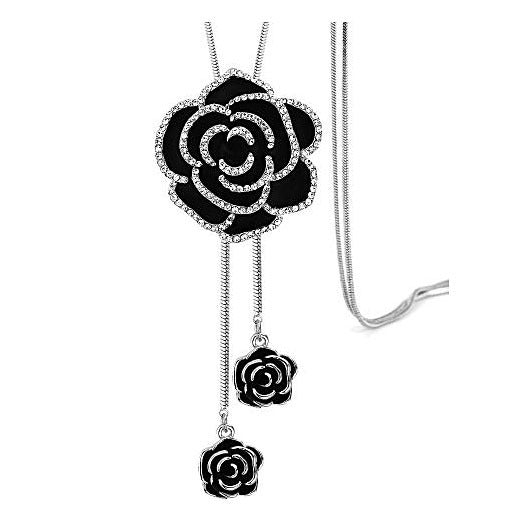 Flower Long Necklace