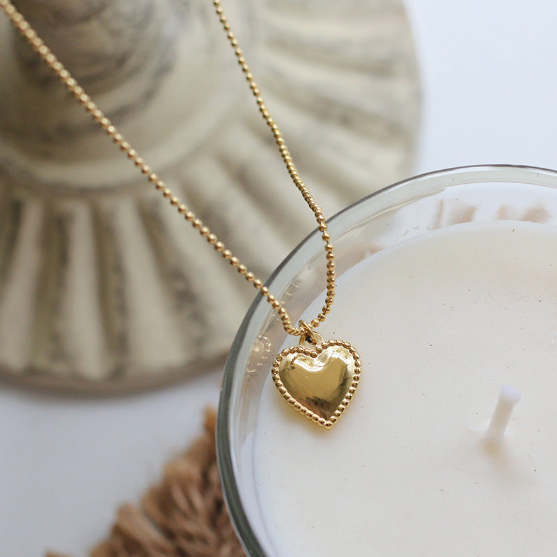 Heart Clavicle Necklace