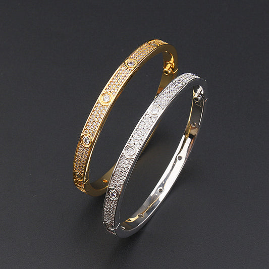 Zircon Bangle bracelet