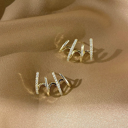 Four-prong Earrings