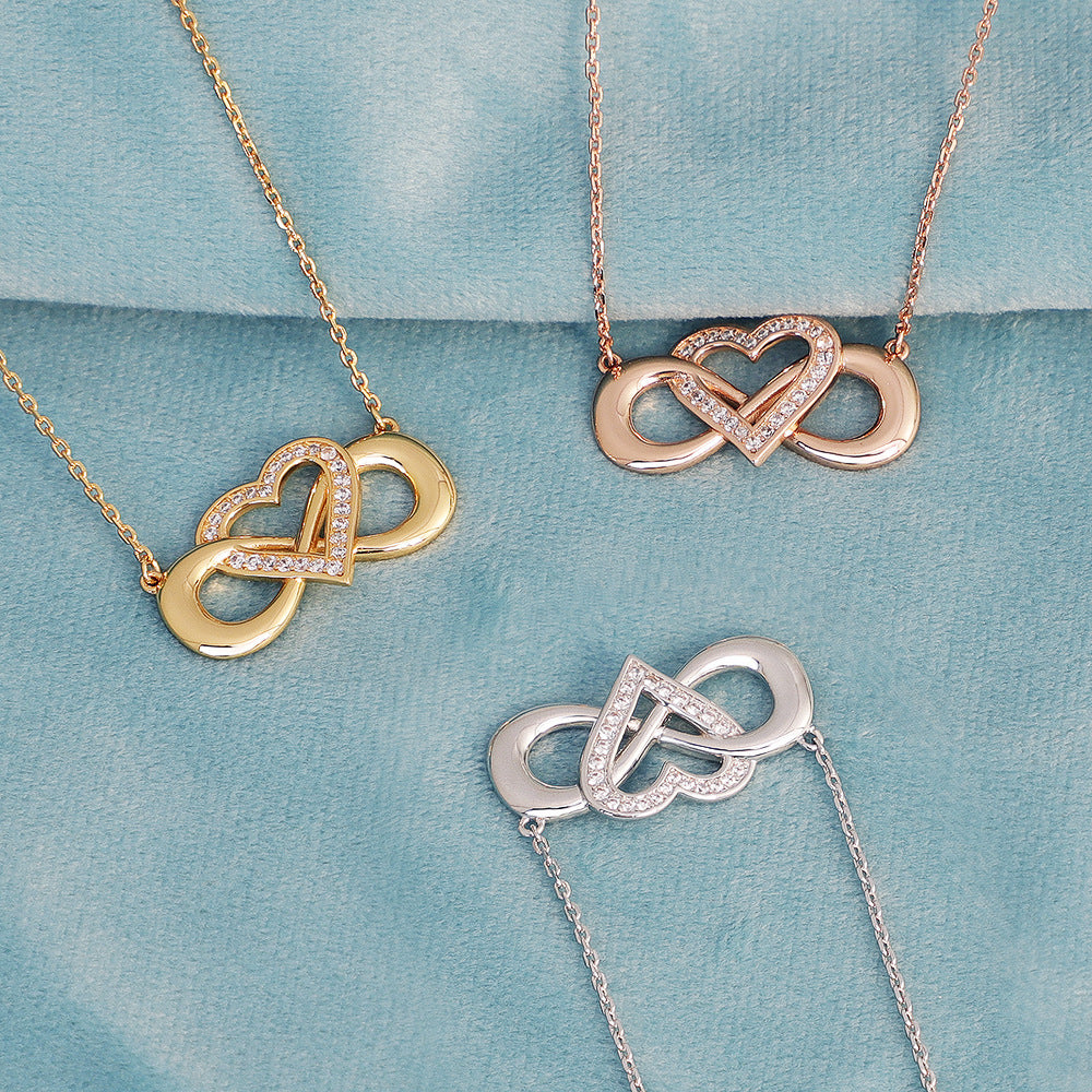 Heart Infinity Necklace