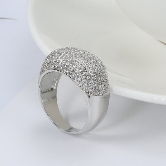 Zircon Band Ring
