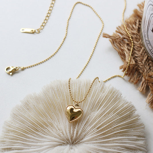 Heart Clavicle Necklace