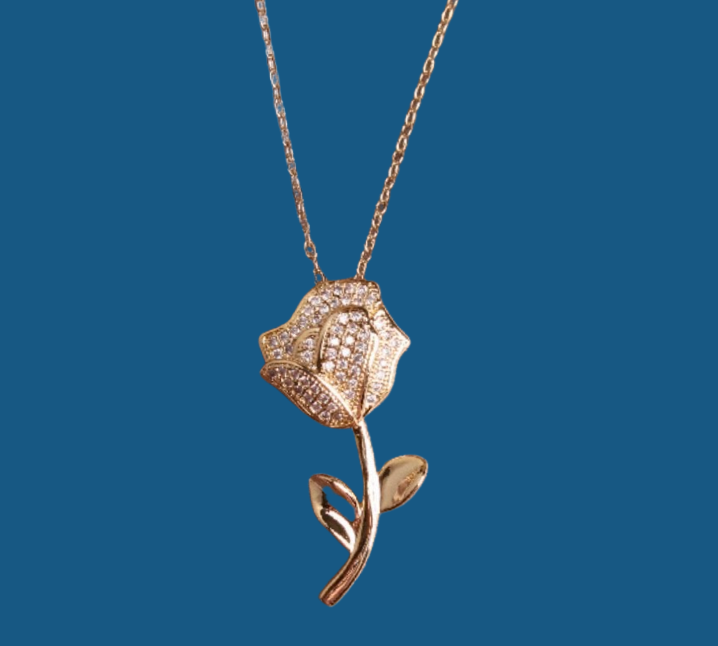 Rose Flower Necklace