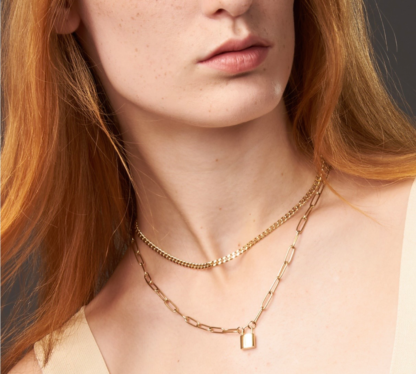 Double-layer Chain Necklace