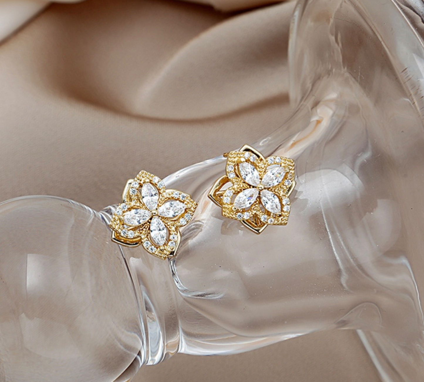 Flower Stud Earrings