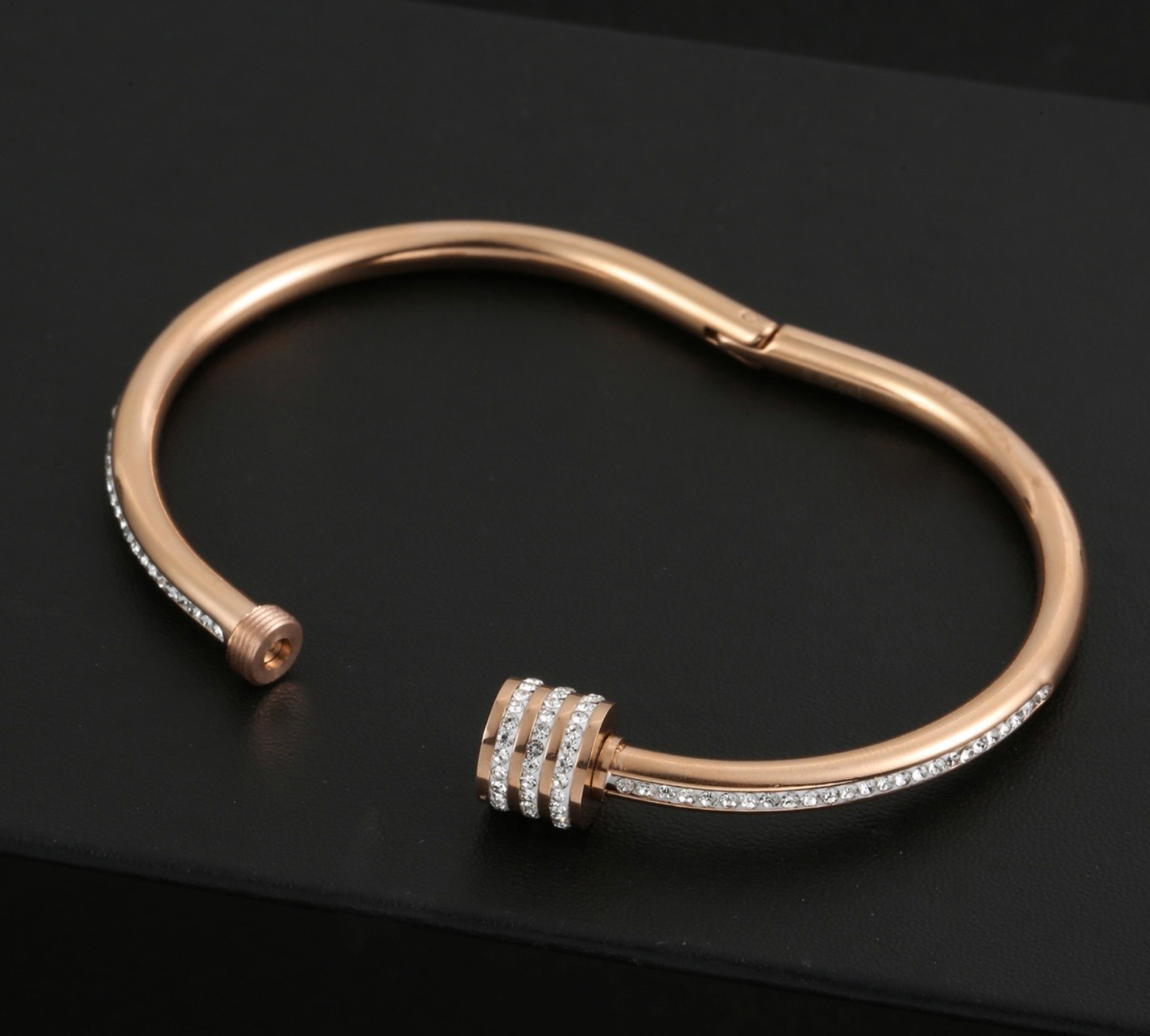 Barrel Bangle Bracelet