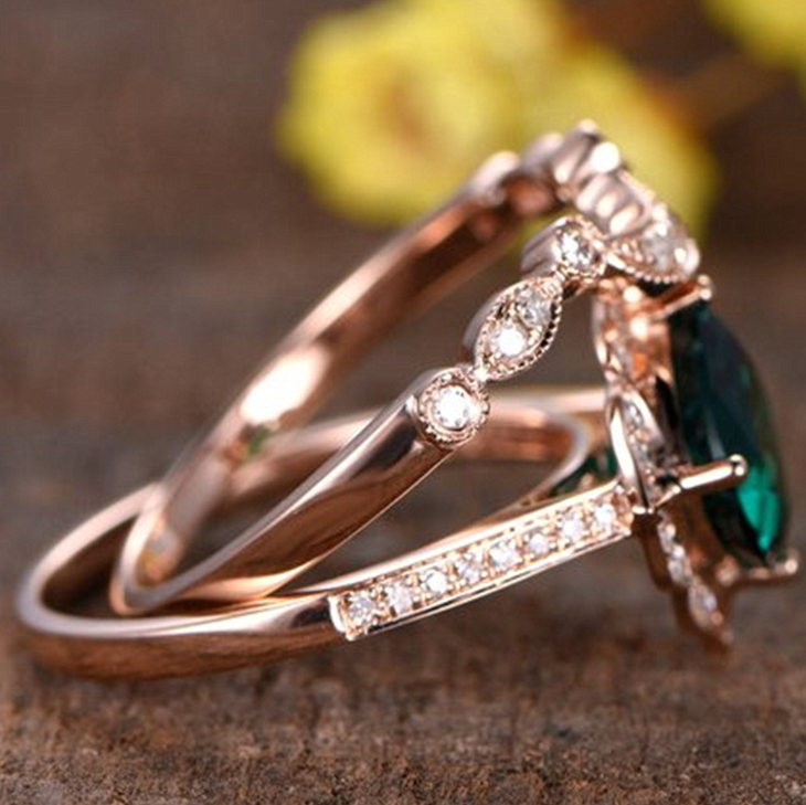 Zircon Ring Set
