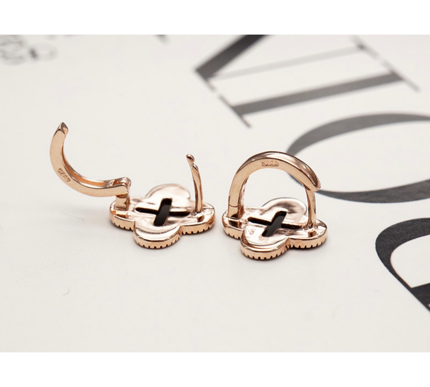 Clover Clip Earrings