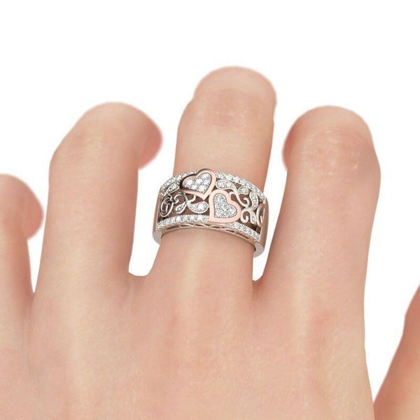 Heart To Heart Band Ring