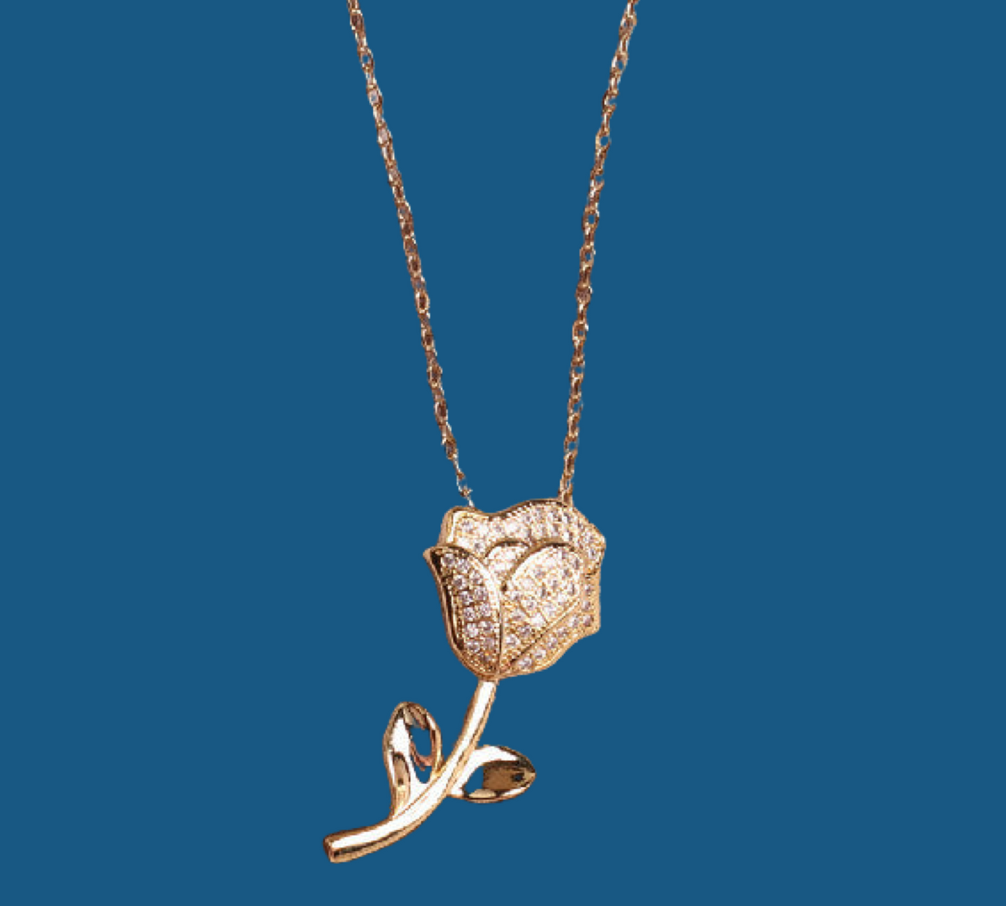 Rose Flower Necklace