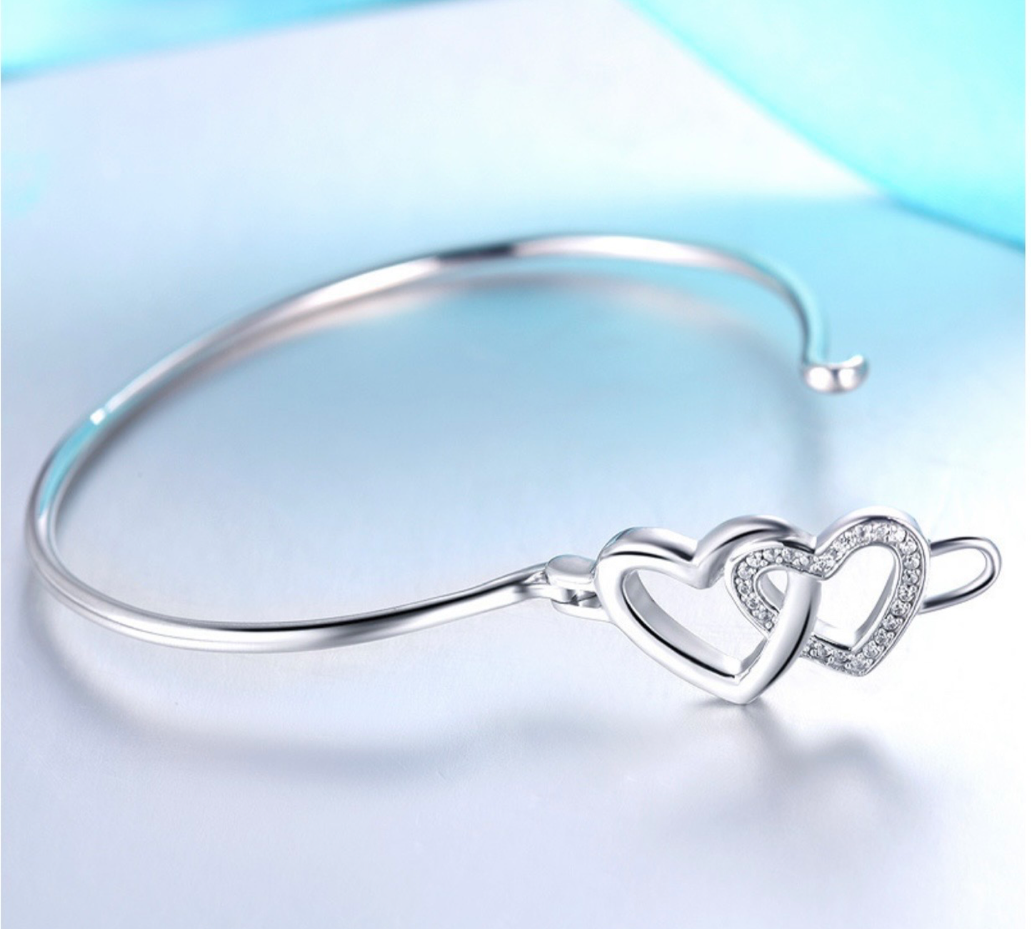 Heart Silver Bracelet
