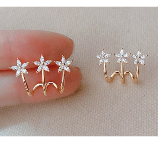 Flower Stud Earrings