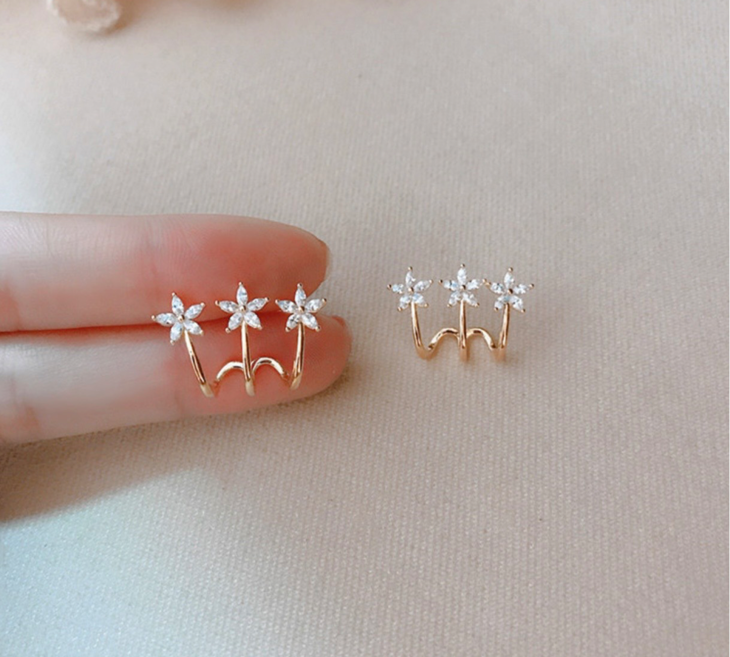 Flower Stud Earrings