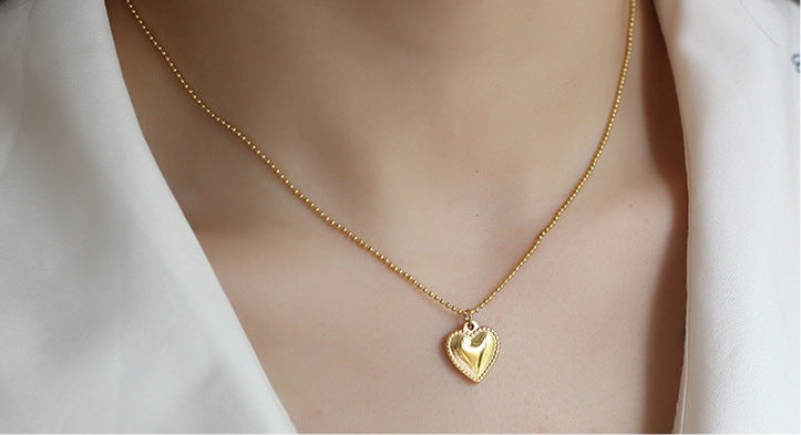 Heart Clavicle Necklace