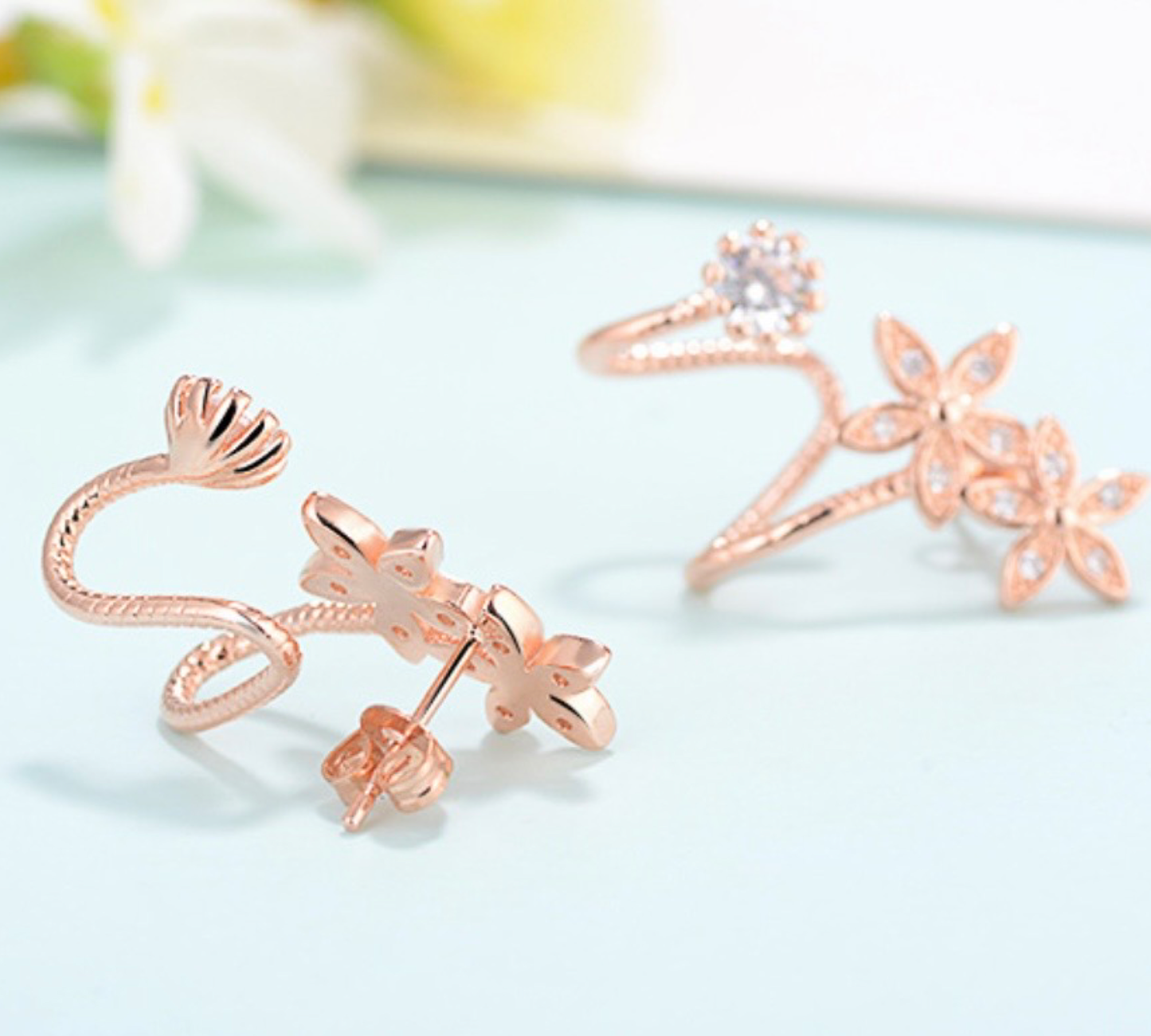 Flower Stud Earrings