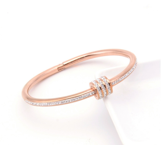 Barrel Bangle Bracelet