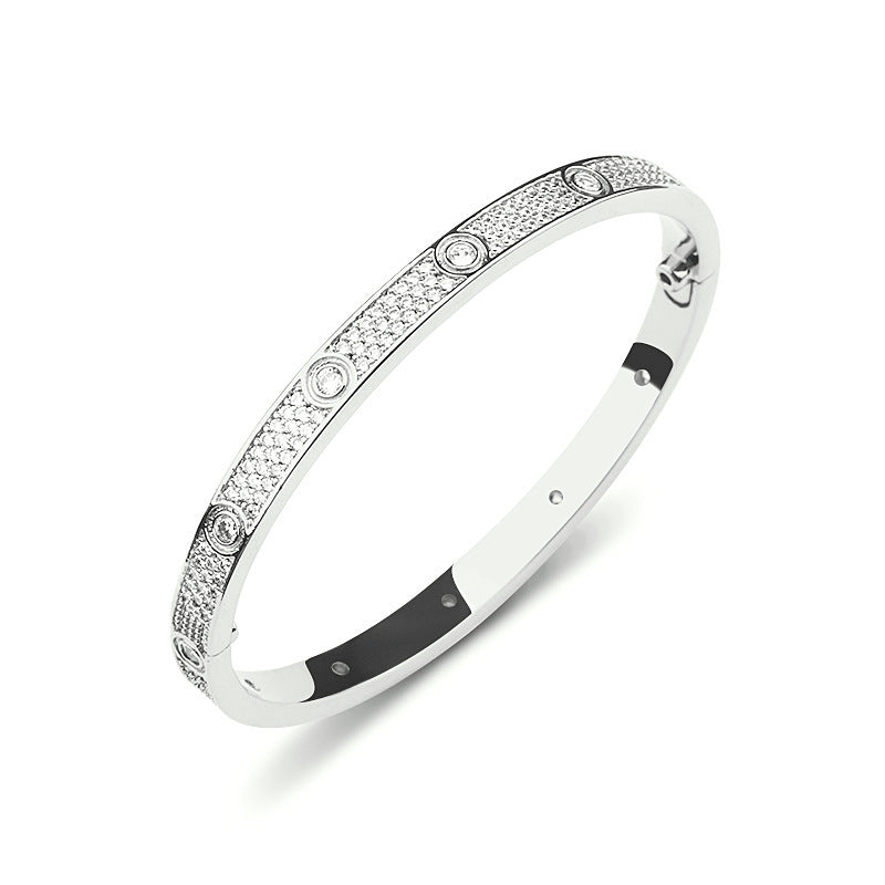 Zircon Bangle bracelet
