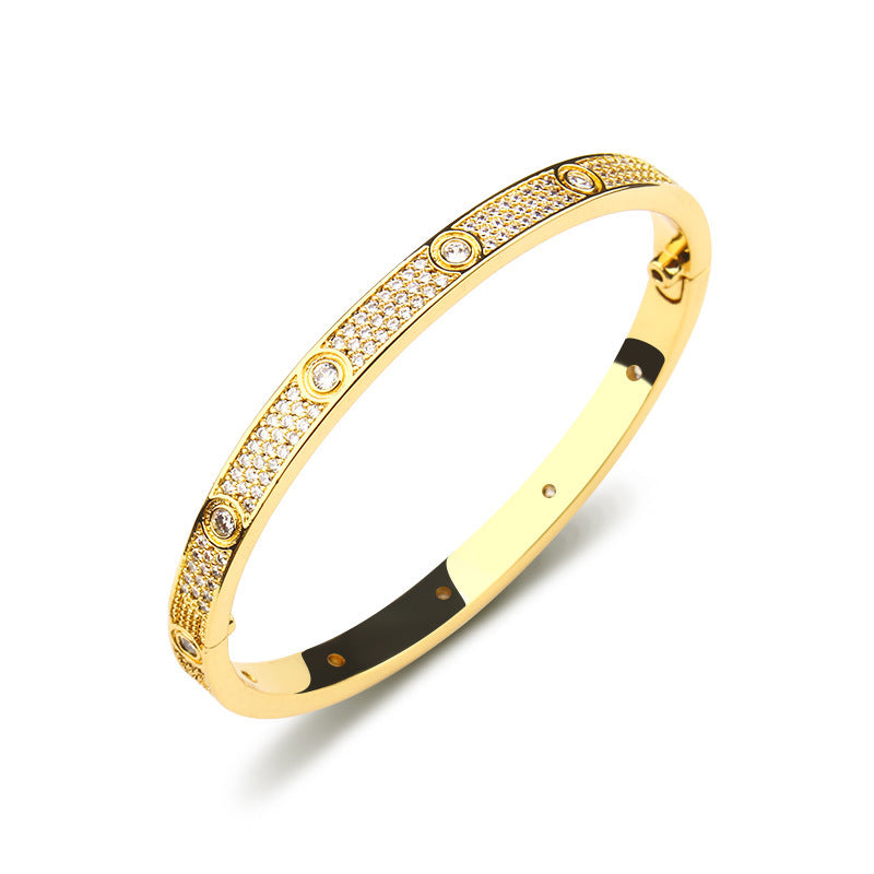 Zircon Bangle bracelet