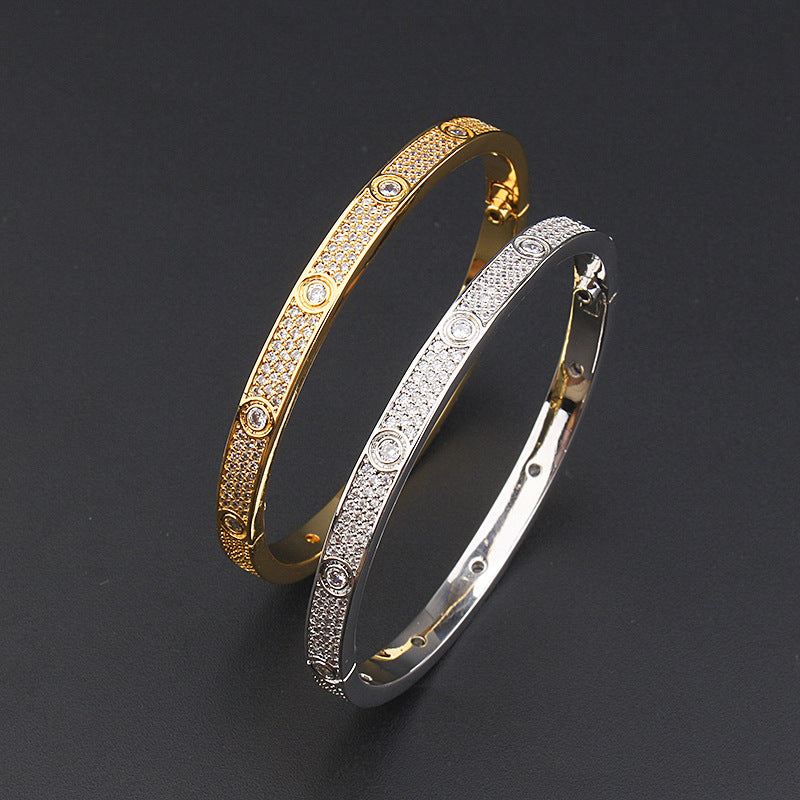 Zircon Bangle bracelet